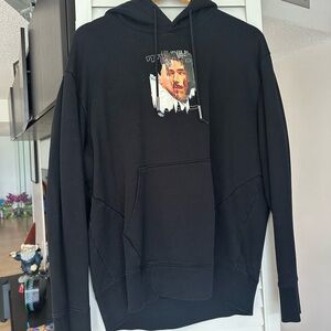 Hugo Boss “DENDIGO” Black Graphic Hoodie